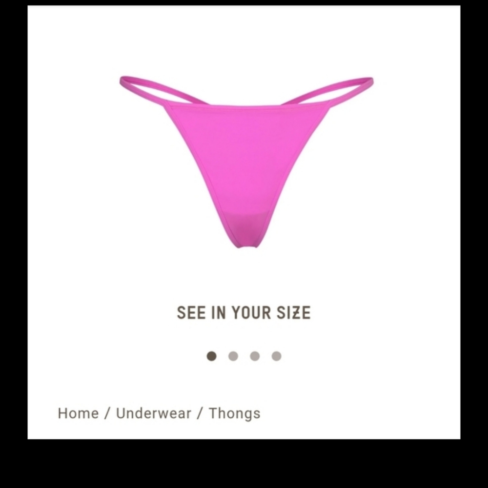 SKIMS NEON thong